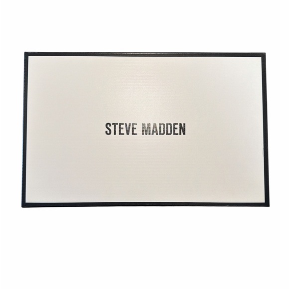 Steve Madden Sneaker Size 7.5 Camel Brown Cream Contrast Stripes Sherpa New - Picture 11 of 11